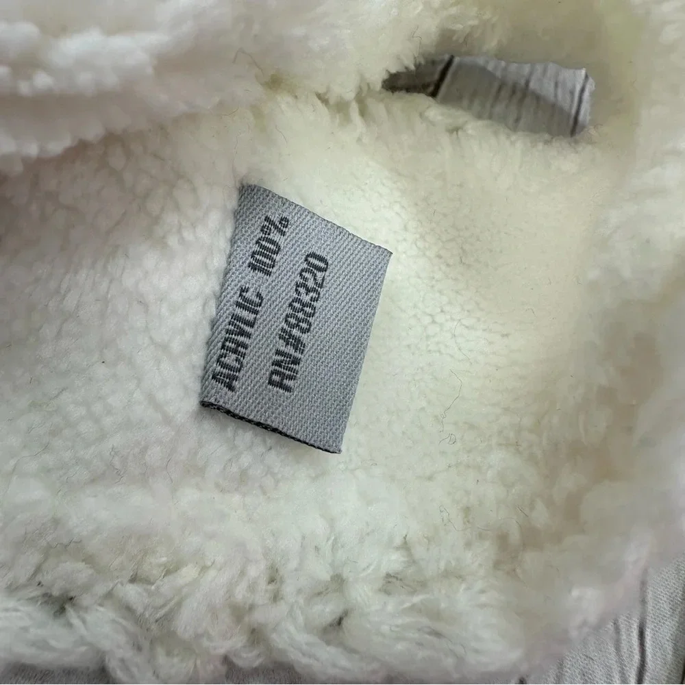 NWT boutique C.C. kids head warmers crochet headband ivory and navy